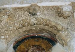 Mistra: Ornamentierte Tür In der Peribleptos-Kirche