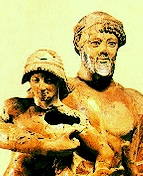 Zeus entführt Ganymedes (Olympia)