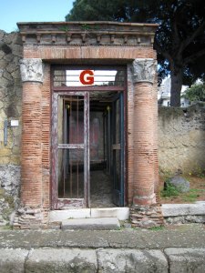 Haus des großen Portals