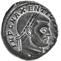 Maxentius, Bronze (Privatbesitz)